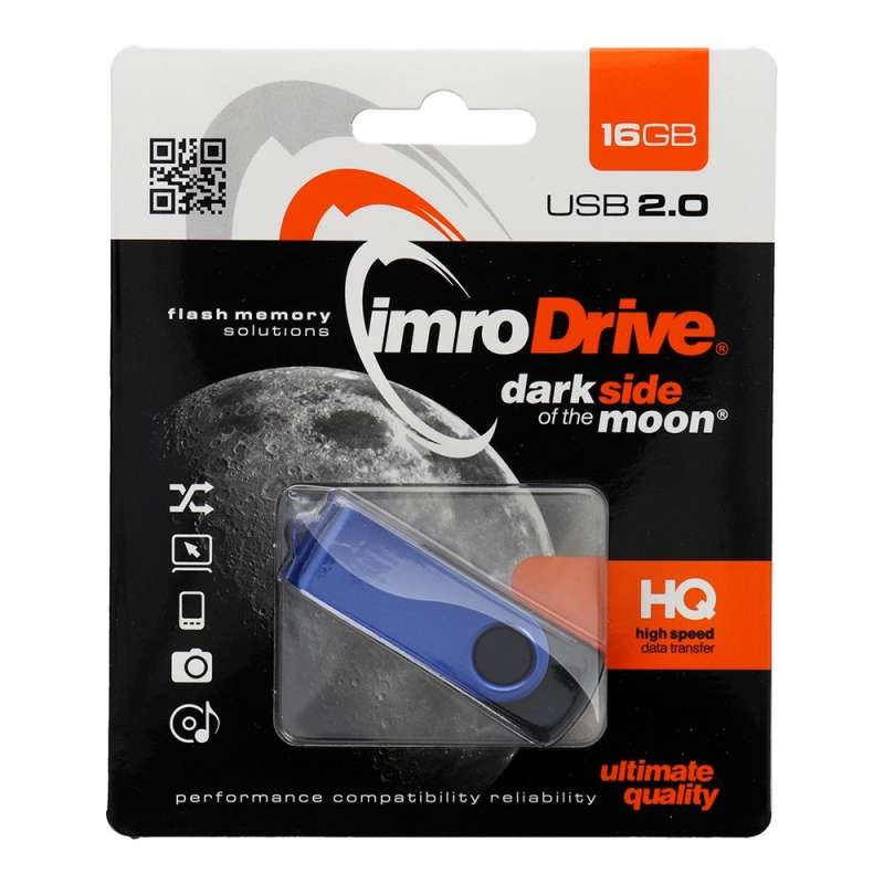 SPOTT-GR IMRO Axis - USB Stick 16GB USB2.0 σε Μπλε Χρώμα