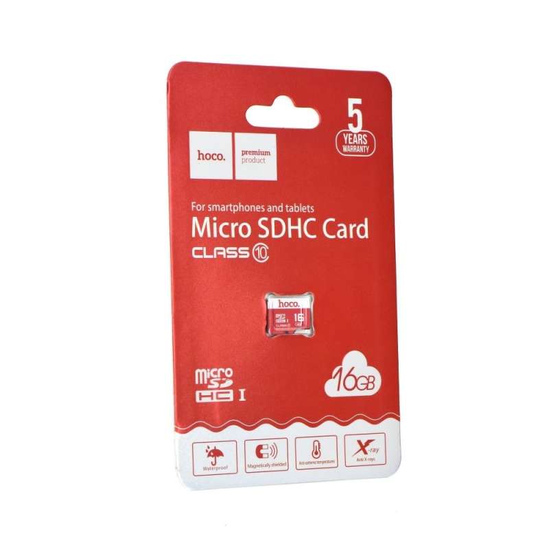 SPOTT-GR Hoco microSD - Κάρτα Μνήμης 16GB UHS-I Class 10