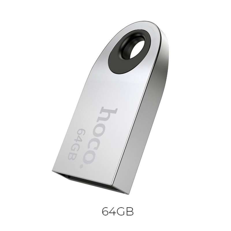 SPOTT-GR Hoco UD9 - USB Stick Mini 64GB USB2.0 - Ασημί