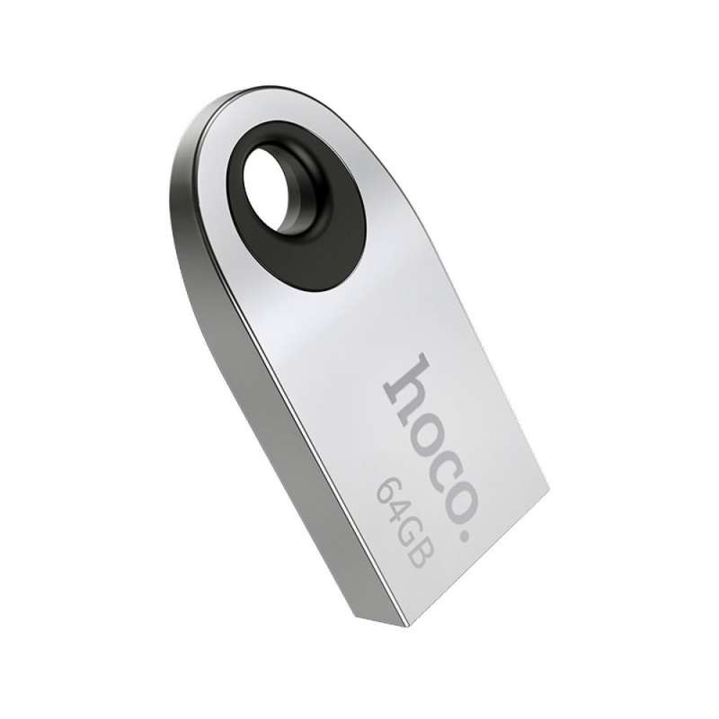 SPOTT-GR Hoco UD9 - USB Stick Mini 64GB USB2.0 - Ασημί