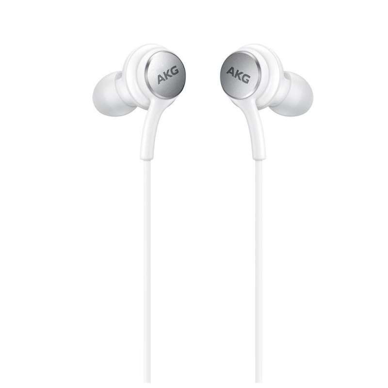 SPOTT-GR Samsung AKG IC-100BWE - Γνήσια Ενσύρματα In-Ear Ακουστικά Type-C με Μικρόφωνο σε Άσπρο Xρώμα