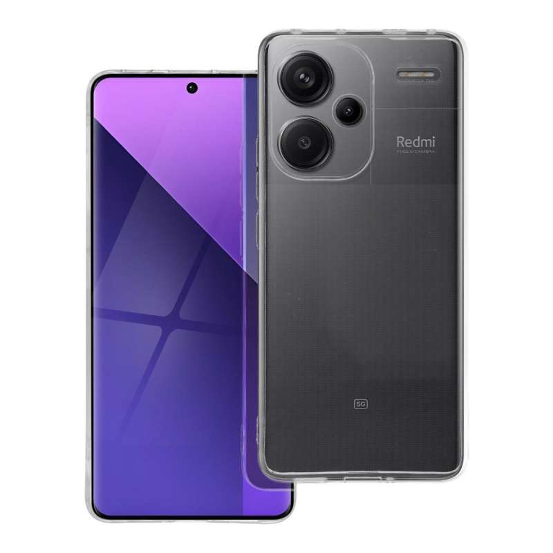 SPOTT-GR Σκληρή Διάφανη Θήκη Σιλικόνης 2mm για Xiaomi Redmi Note 13 Pro Plus 5G