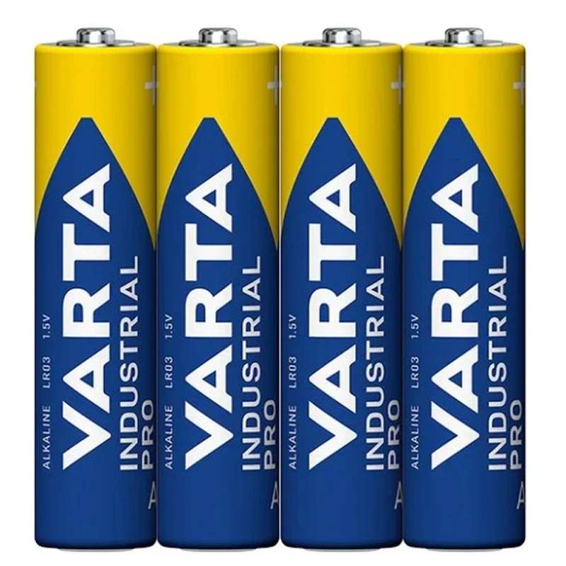 SPOTT-GR Varta R3 Industrial Pro - Αλκαλικές Μπαταρίες (AAA) 1.5V (Σετ 4 Τεμάχια)