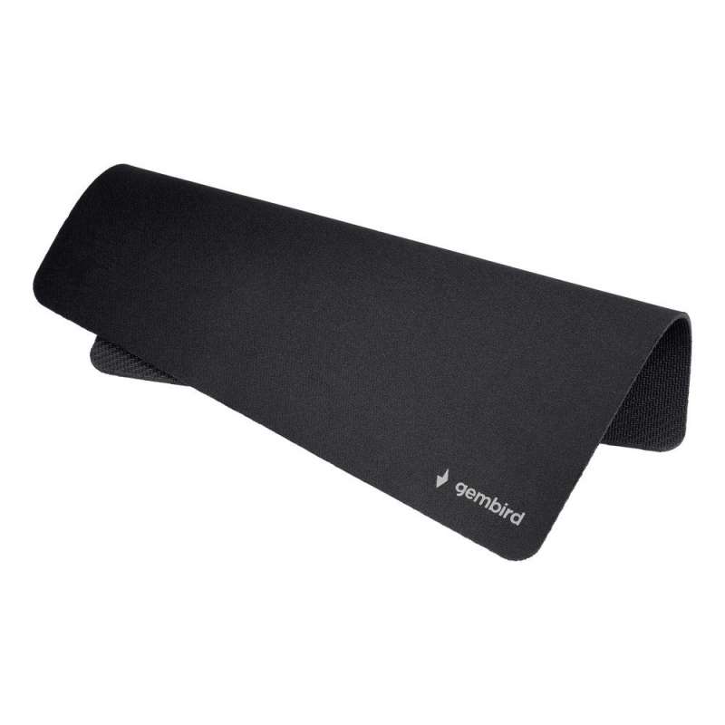 SPOTT-GR Gembird MP-S-BK - Mouse Pad με Αντιολισθητική Βάση (Μεγέθους 220 x 180 x 2 mm) σε Μαύρο Χρώμα