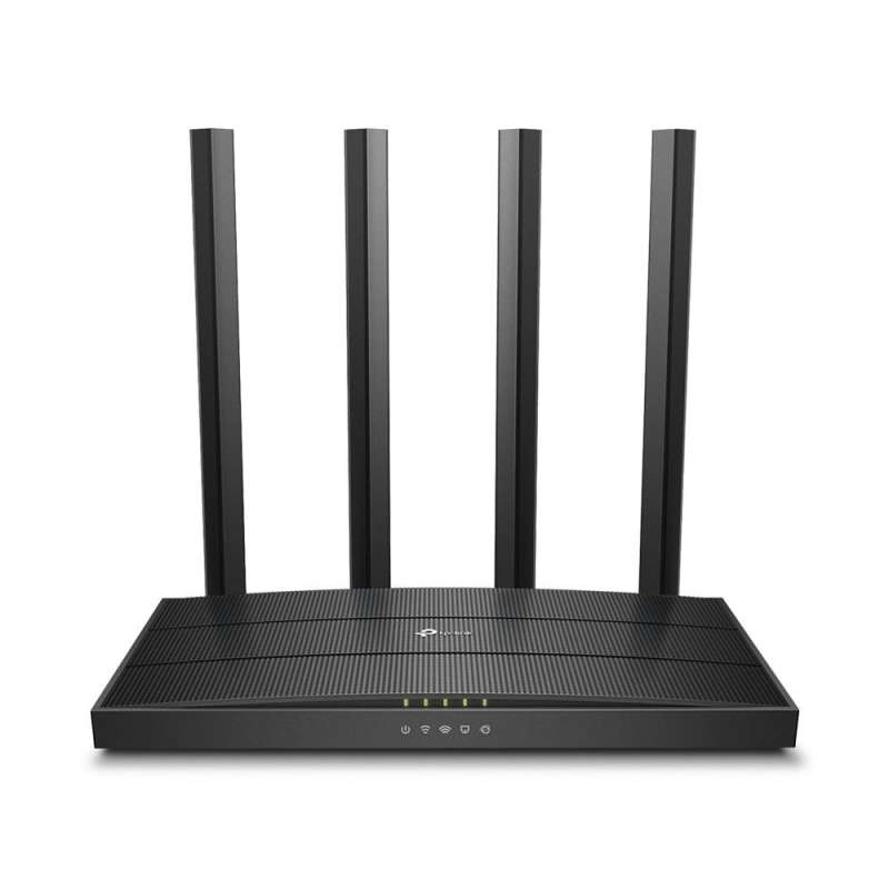 SPOTT-GR TP-LINK Archer C6 - Ασύρματο Router Wi‑Fi 5 με 4 Θύρες Ethernet σε Μαύρο Χρώμα