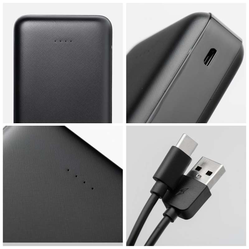 SPOTT-GR Blue Star W2015 - Power Bank 20000mAh 2.1A - Μαύρο