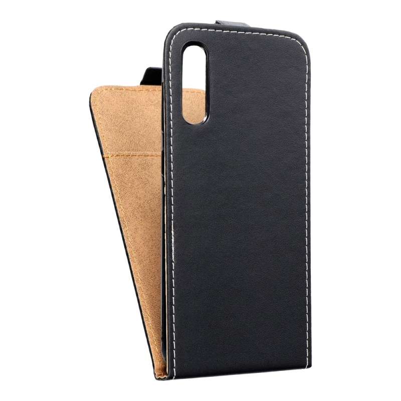SPOTT-GR Slim Flexi Fresh Flip Case - Αναδιπλούμενη Θήκη για Samsung Galaxy A20 / A30 / A30s / A50 / A50s - Μαύρη