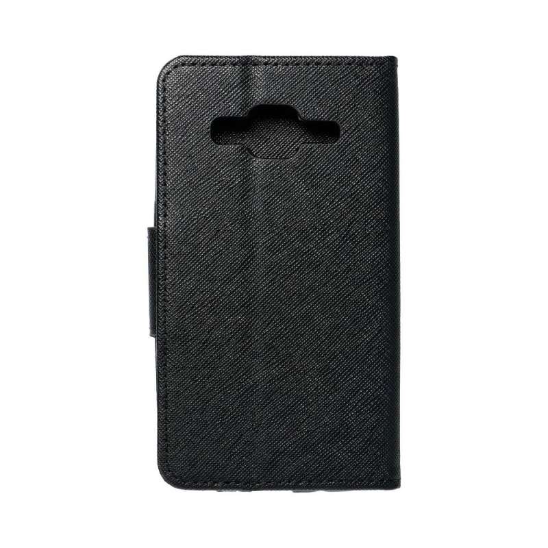 SPOTT-GR Fancy Book Case - Θήκη Πορτοφόλι για Samsung Galaxy Core Prime - Μαύρη