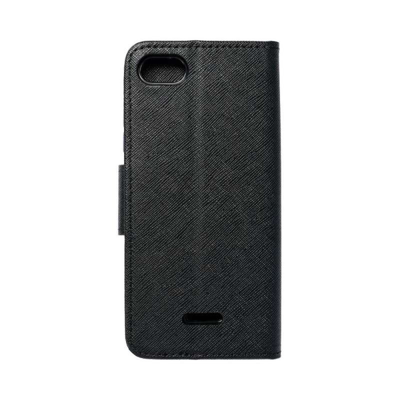 SPOTT-GR Fancy Book Case - Θήκη Πορτοφόλι για Xiaomi Redmi 6A - Μαύρη