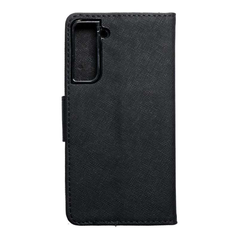 SPOTT-GR Fancy Book Case - Θήκη Πορτοφόλι για Samsung Galaxy S21 - Μαύρη