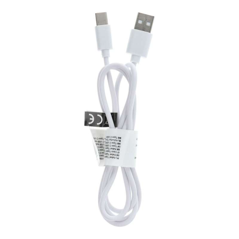 SPOTT-GR OEM C366 - Καλώδιο USB-A σε Type-C 2.0 1m - Άσπρο