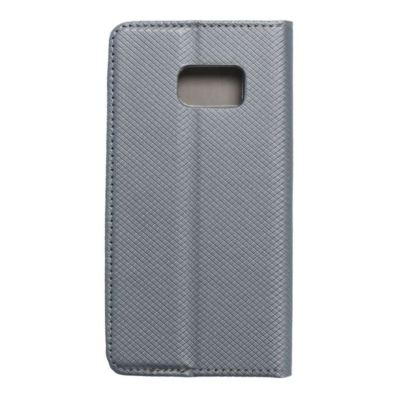 SPOTT-GR Smart Book Case - Θήκη Πορτοφόλι για Samsung Galaxy S7 - Γκρι