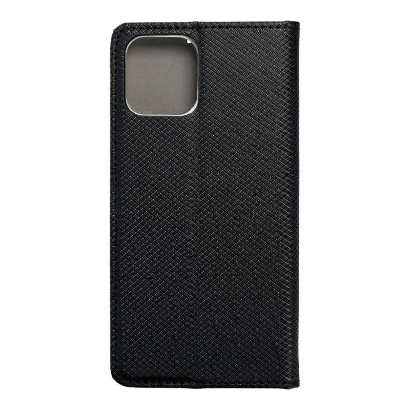 SPOTT-GR Smart Book Case - Θήκη Πορτοφόλι για Apple iPhone 12 / 12 Pro - Μαύρη