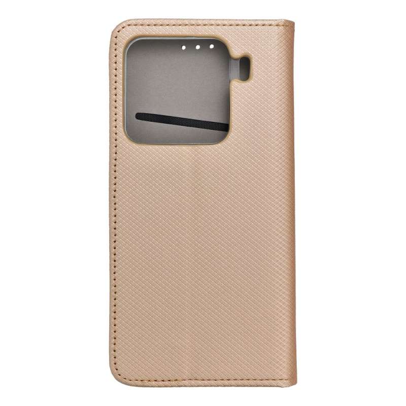 SPOTT-GR Smart Book Case - Θήκη Πορτοφόλι για Xiaomi 15 Pro - Χρυσή