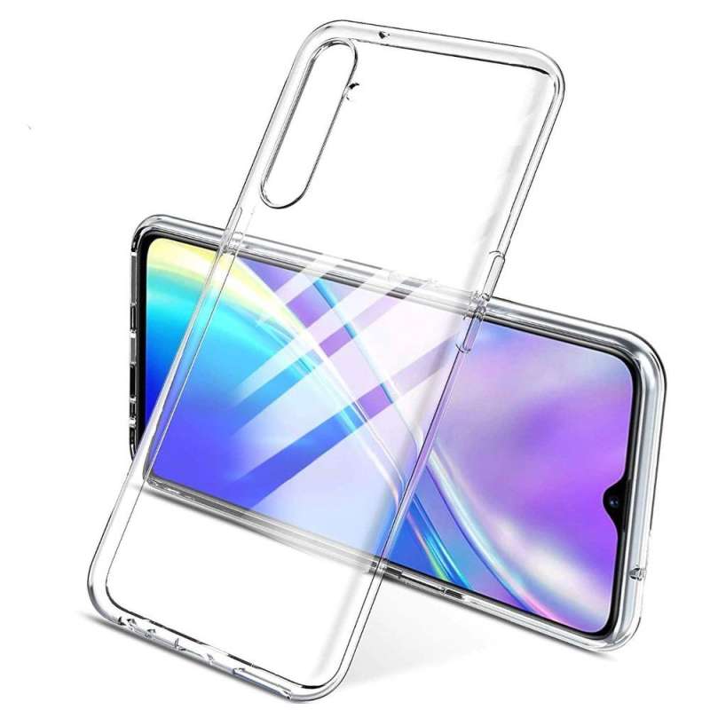 SPOTT-GR Απλή Διάφανη Θήκη Σιλικόνης 0.5mm για Realme 8 / 8 Pro