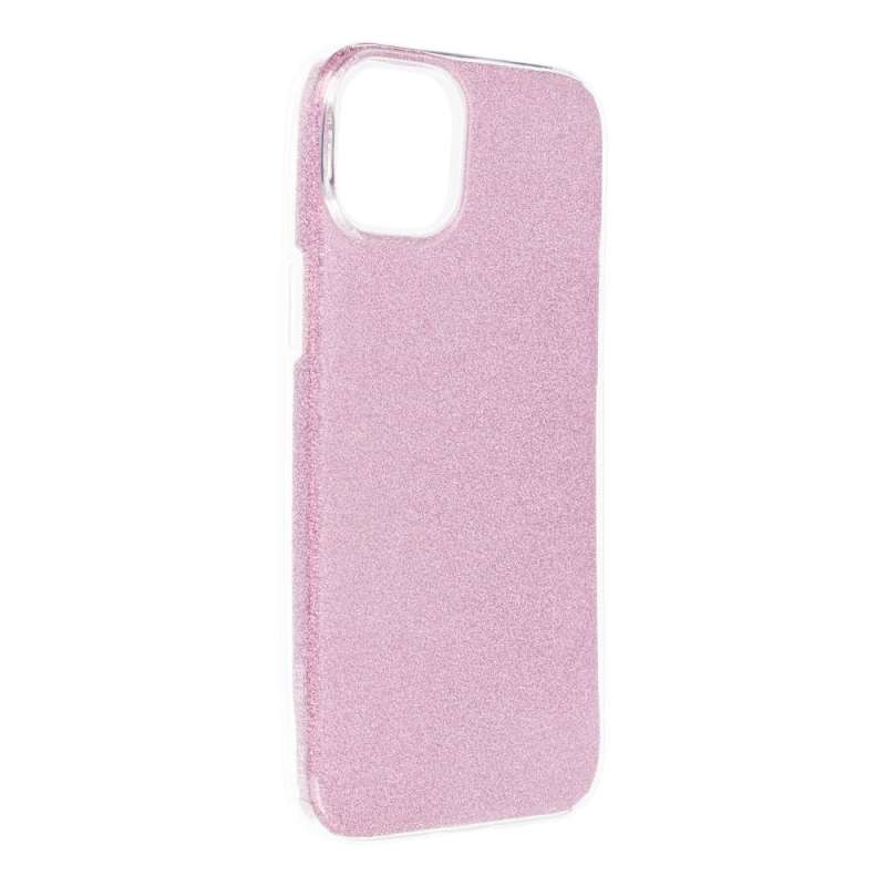 SPOTT-GR Shining Case - Θήκη Σιλικόνης για Apple iPhone 15 Plus - Ροζ