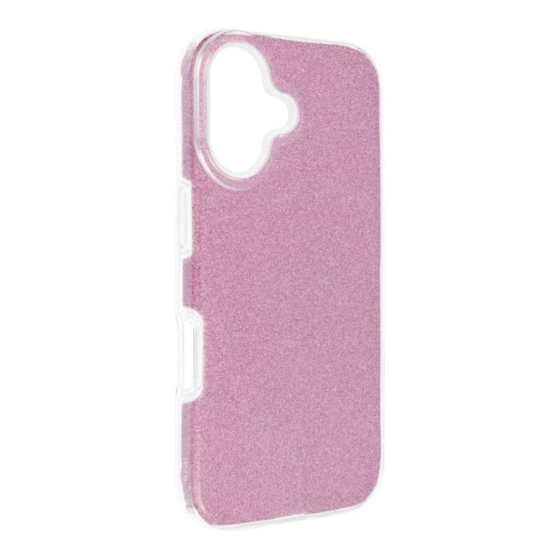 SPOTT-GR Shining Case - Θήκη Σιλικόνης για Apple iPhone 16 - Ροζ