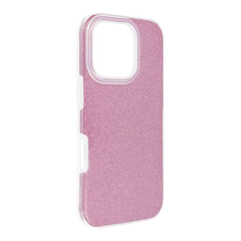 SPOTT-GR Shining Case - Θήκη Σιλικόνης για Apple iPhone 16 Pro - Ροζ