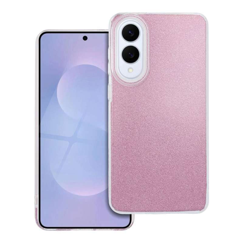 SPOTT-GR Shining Case - Θήκη Σιλικόνης για Samsung Galaxy S25 Edge - Ροζ