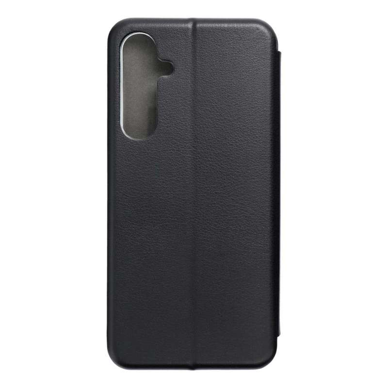 SPOTT-GR Elegance Book Case - Λεπτή Θήκη Πορτοφόλι για Samsung Galaxy A35 5G - Μαύρη
