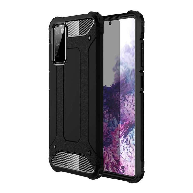 SPOTT-GR Armor Case - Ανθεκτική Θήκη για Samsung Galaxy S20 FE 5G - Μαύρη