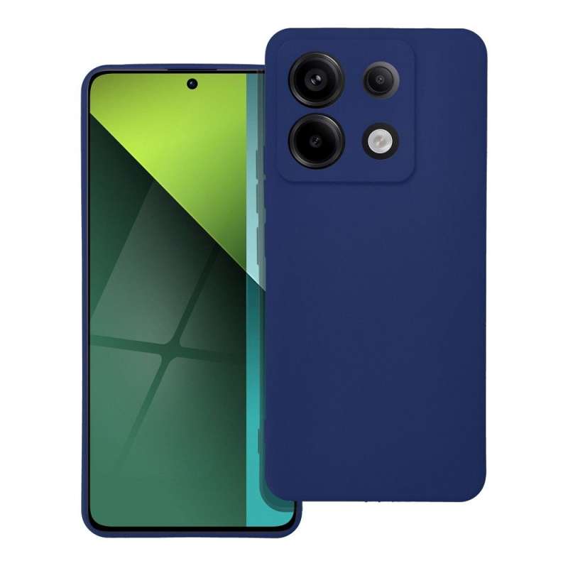SPOTT-GR Soft Case - Θήκη Σιλικόνης Ματ για Xiaomi Redmi Note 13 Pro 5G / Poco X6 - Μπλε