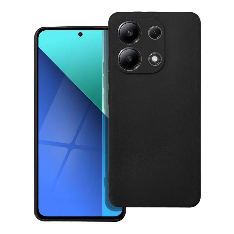 SPOTT-GR Soft Case - Θήκη Σιλικόνης Ματ για Xiaomi Redmi Note 13 4G - Μαύρη