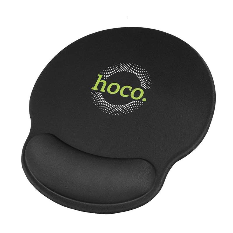 SPOTT-GR Hoco GM30 - Mouse Pad με Μαξιλαράκι Καρπού σε Μαύρο Χρώμα
