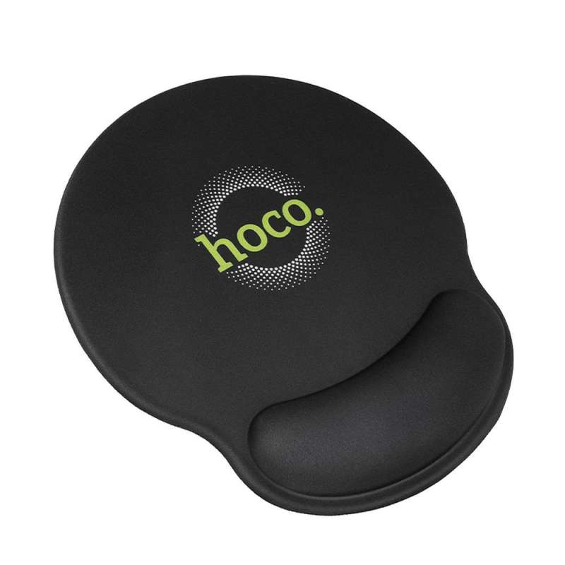 SPOTT-GR Hoco GM30 - Mouse Pad με Μαξιλαράκι Καρπού σε Μαύρο Χρώμα