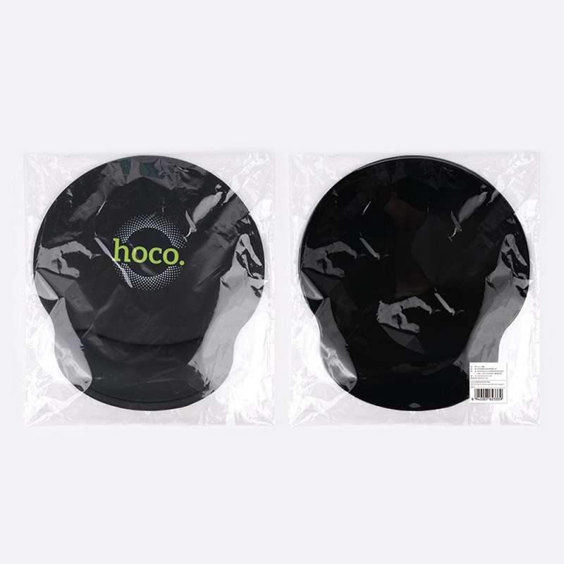 SPOTT-GR Hoco GM30 - Mouse Pad με Μαξιλαράκι Καρπού σε Μαύρο Χρώμα