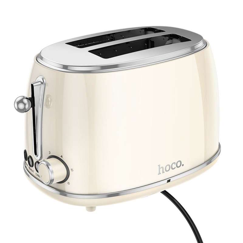 SPOTT-GR Hoco HE50 Retro - Φρυγανιέρα 2 Θέσεων 850W - Άσπρη