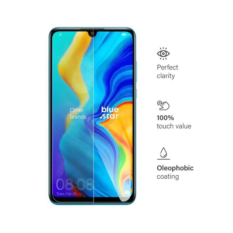 SPOTT-GR Tempered Glass Blue Star - Τζαμάκι Οθόνης για Huawei P30 Lite