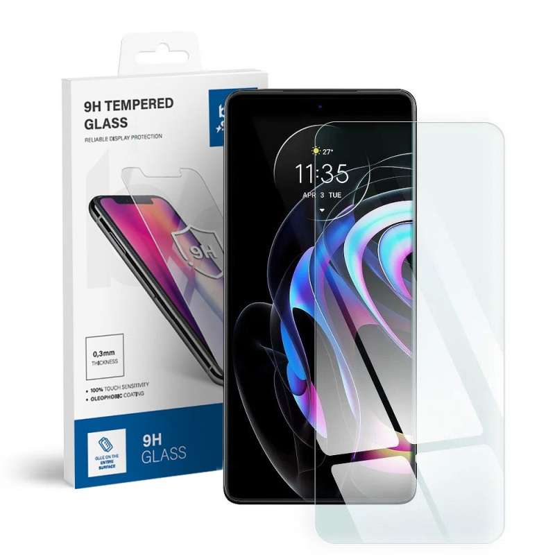 SPOTT-GR Tempered Glass Blue Star - Τζαμάκι Οθόνης για Motorola Moto Edge 20