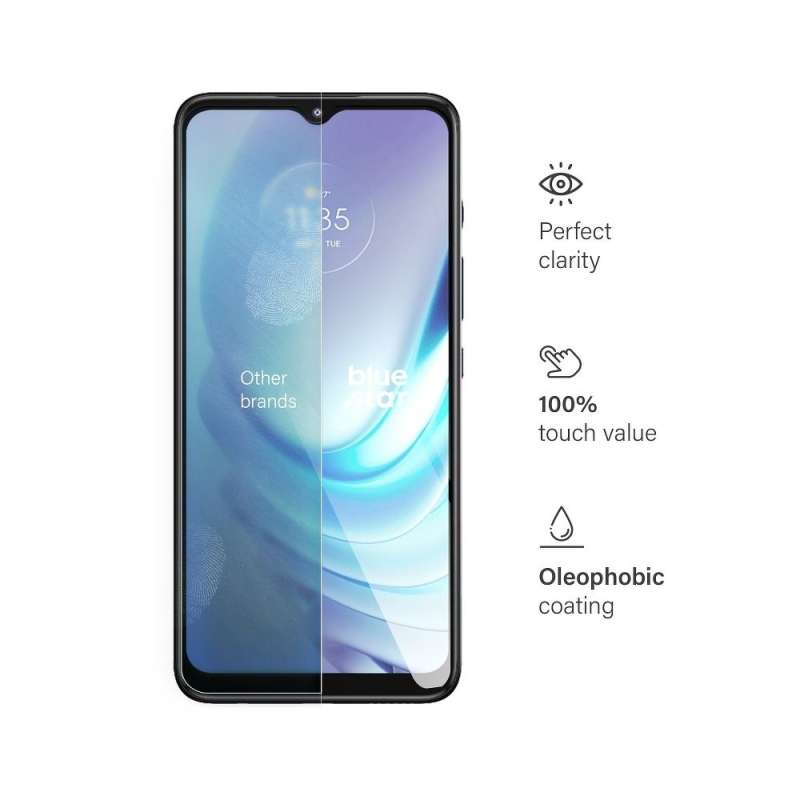 SPOTT-GR Tempered Glass Blue Star - Τζαμάκι Οθόνης για Motorola Moto G50 4G