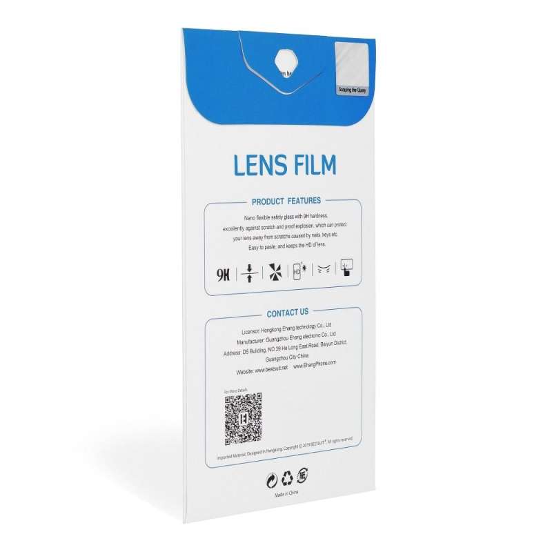 SPOTT-GR Bestsuit Flexible Hybrid - Προστασία Κάμερας για Apple iPhone 12
