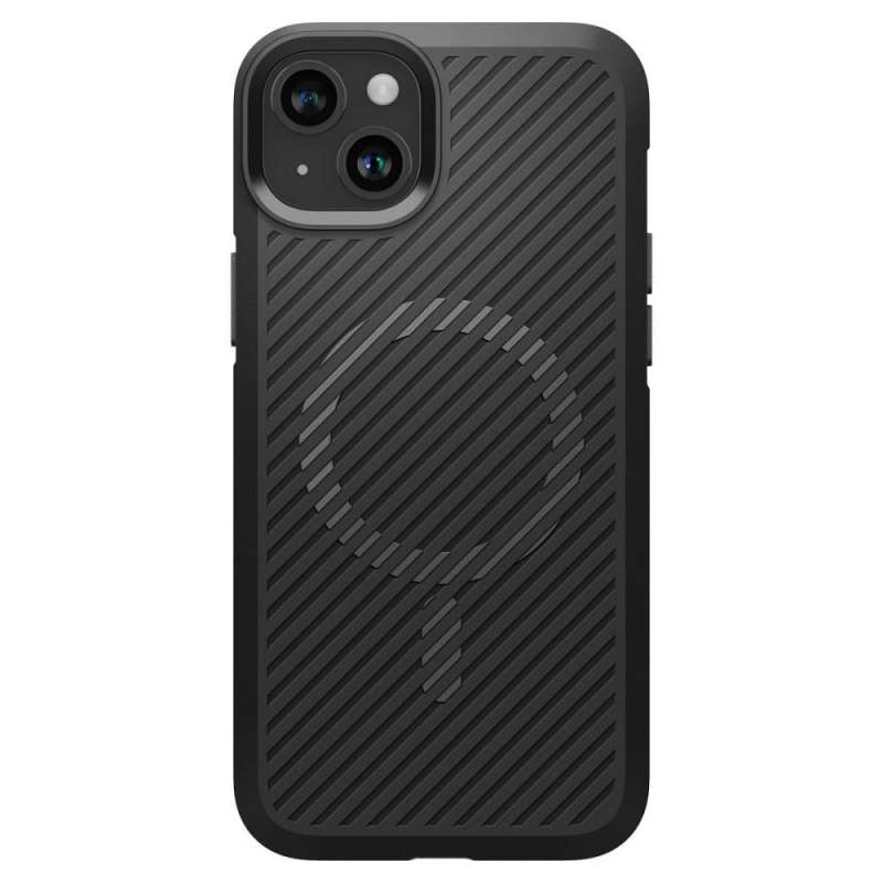 SPOTT-GR Spigen Core Armor - Θήκη με Υποστήριξη MagSafe για Apple iPhone 15 Plus Ματ - Μαύρη
