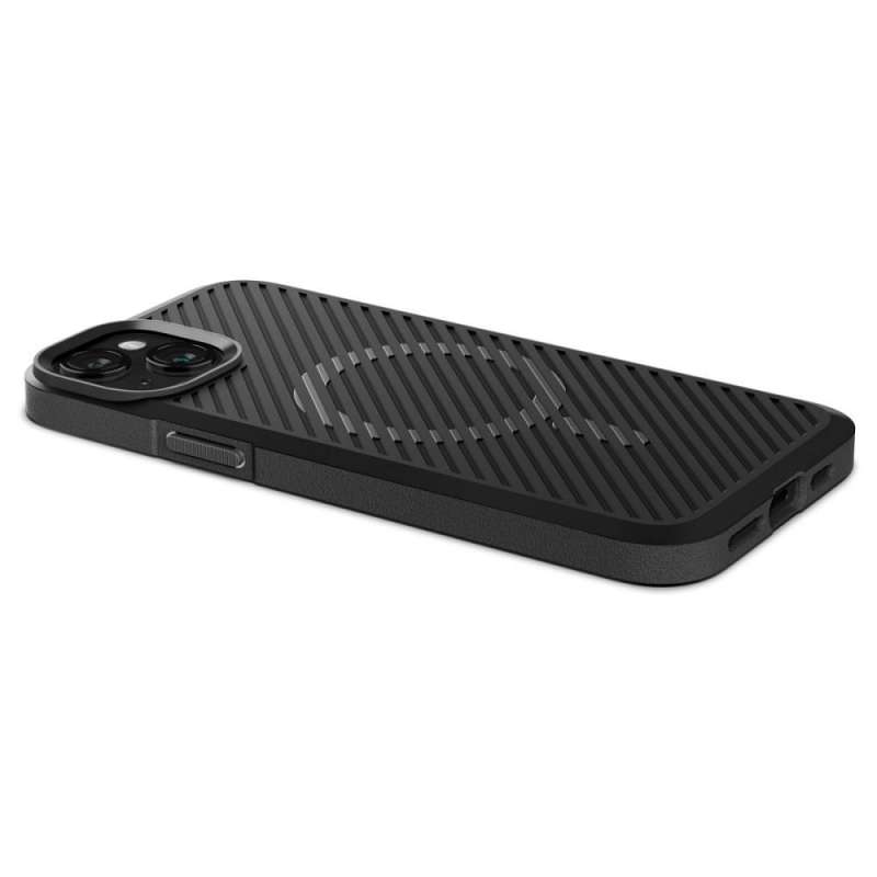 SPOTT-GR Spigen Core Armor - Θήκη με Υποστήριξη MagSafe για Apple iPhone 15 Plus Ματ - Μαύρη