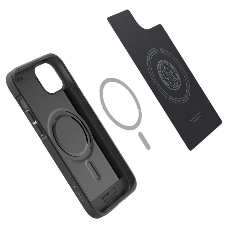SPOTT-GR Spigen Core Armor - Θήκη με Υποστήριξη MagSafe για Apple iPhone 15 Plus Ματ - Μαύρη