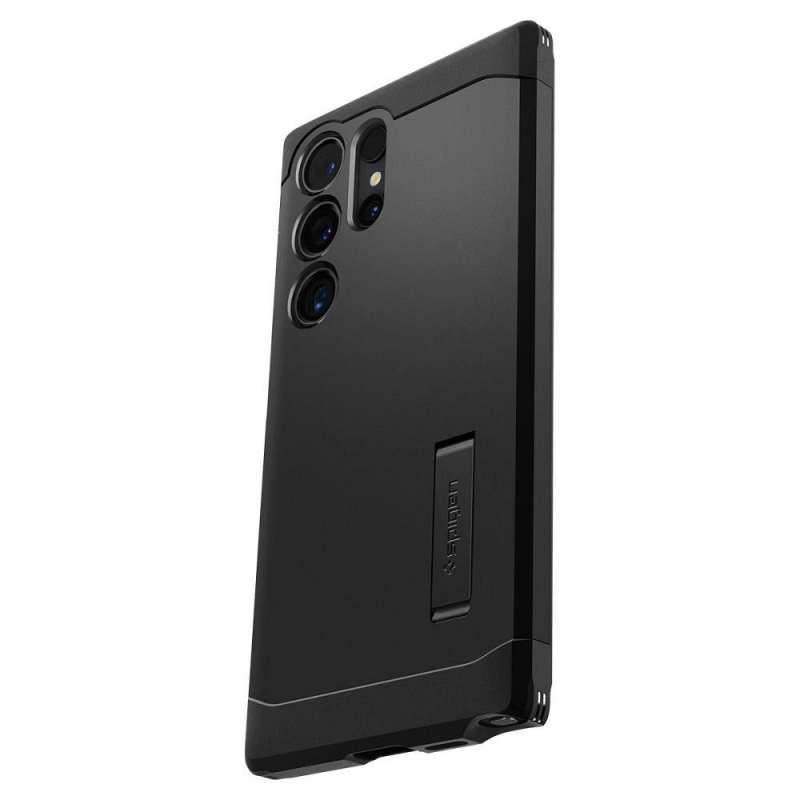 SPOTT-GR Spigen Tough Armor - Ανθεκτική Θήκη για Samsung Galaxy S24 Ultra σε Μαύρο Χρώμα