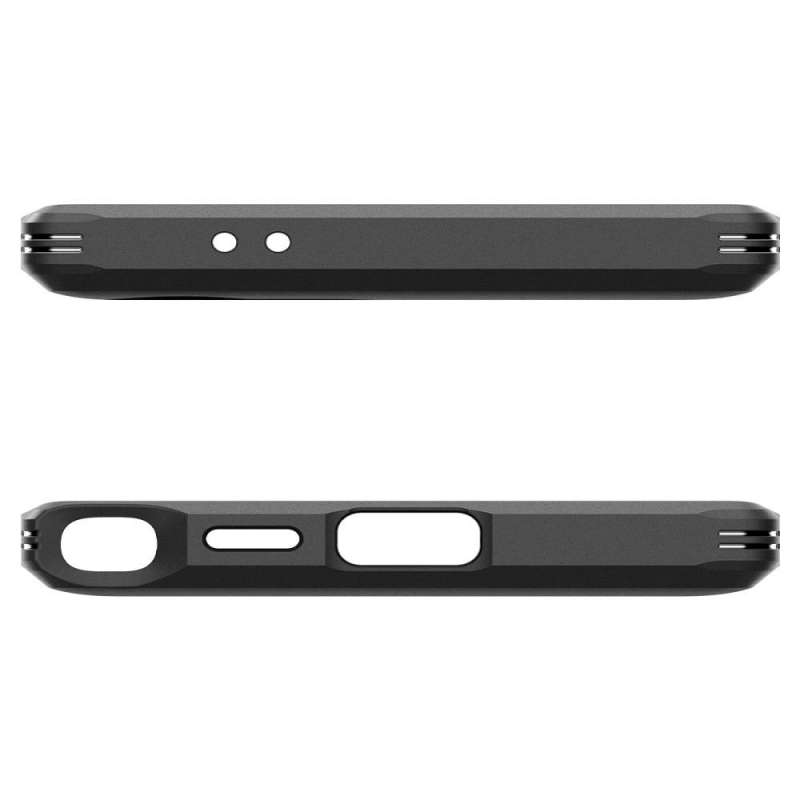 SPOTT-GR Spigen Tough Armor - Ανθεκτική Θήκη για Samsung Galaxy S24 Ultra σε Μαύρο Χρώμα