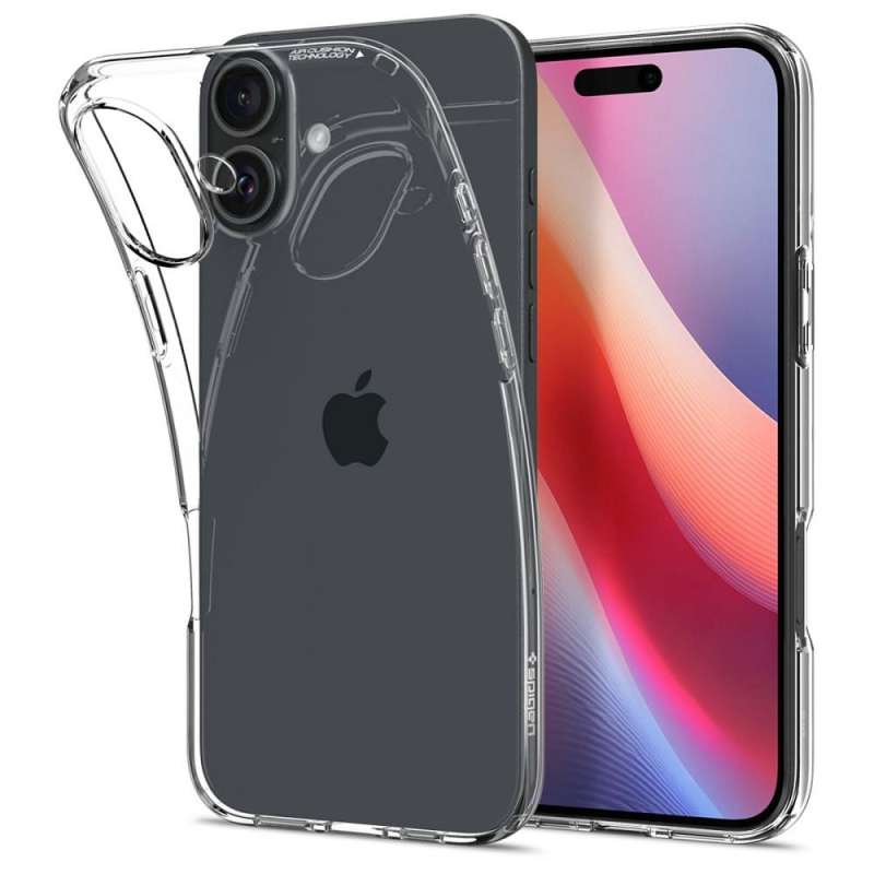SPOTT-GR Spigen Liquid Crystal - Διάφανη Θήκη Σιλικόνης για Apple iPhone 16