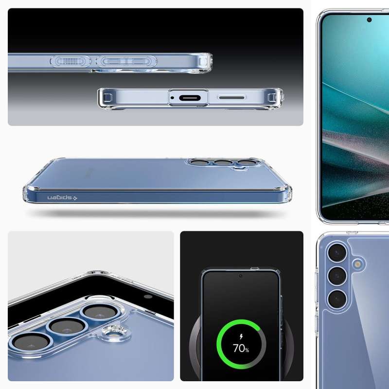 SPOTT-GR Spigen Ultra Hybrid - Διάφανη Θήκη για Samsung Galaxy S25