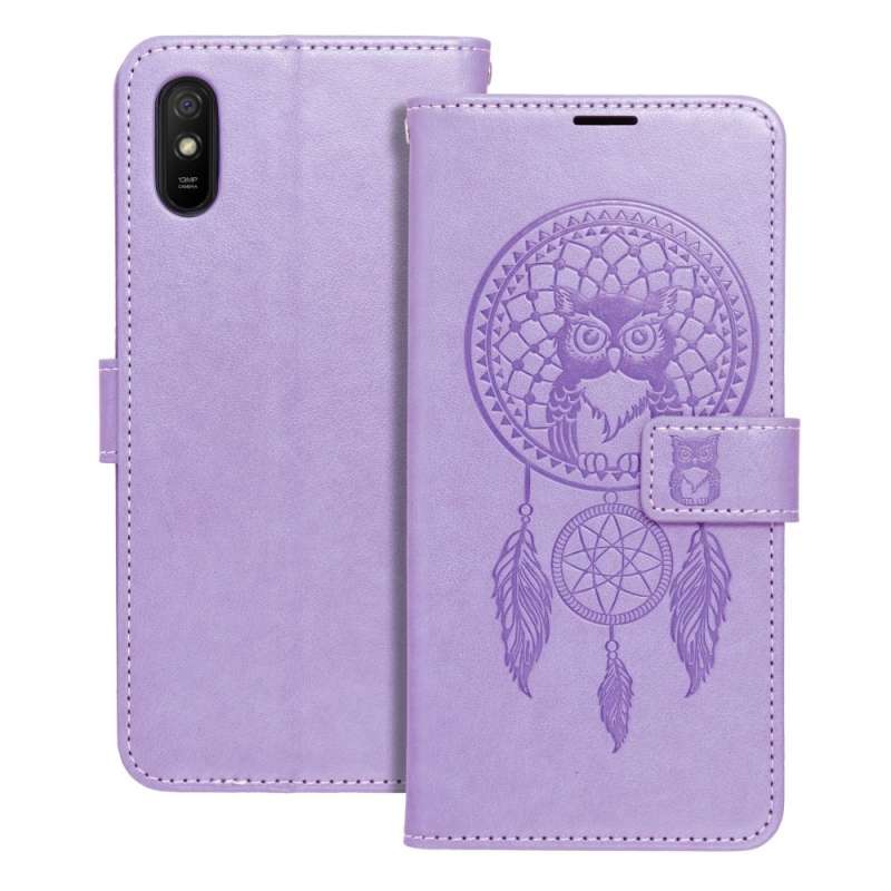 SPOTT-GR Mezzo Book Case - Θήκη Πορτοφόλι για Xiaomi Redmi 9A / 9AT Dreamcatcher - Μωβ