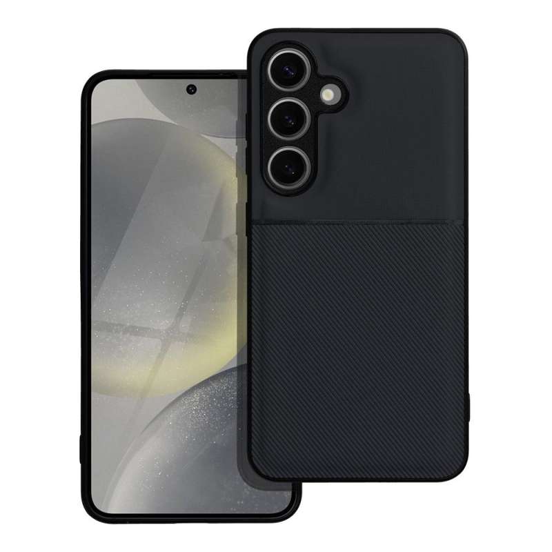 SPOTT-GR Noble Case - Πλαστική Θήκη για Samsung Galaxy S24 - Μαύρη