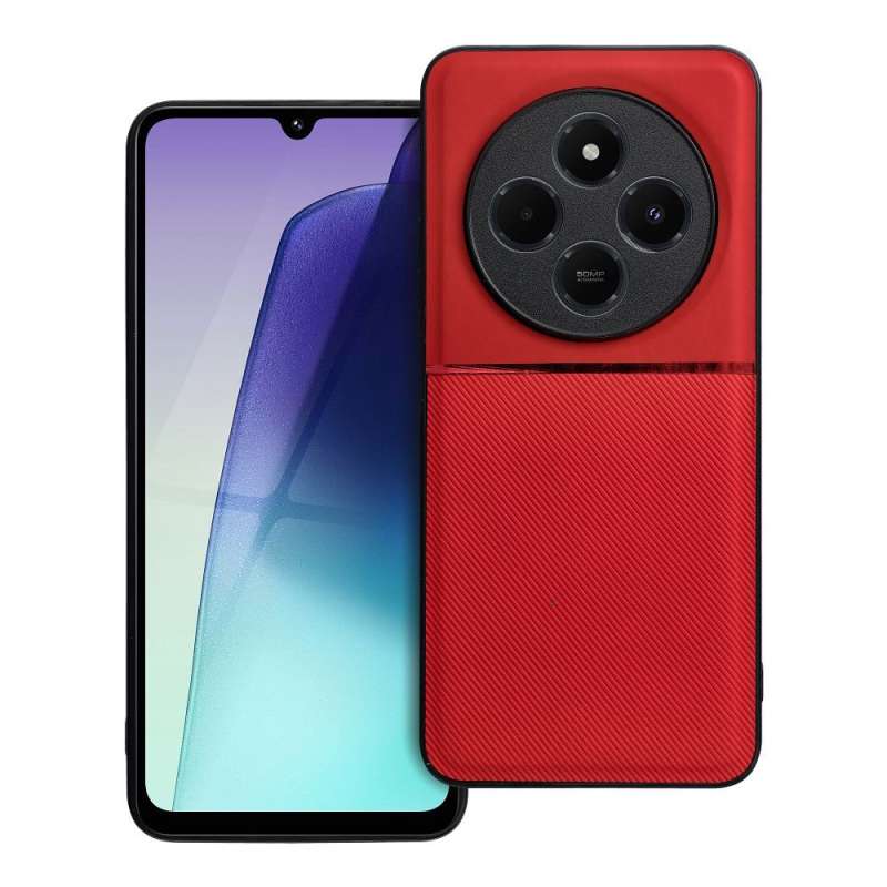 SPOTT-GR Noble Case - Πλαστική Θήκη για Xiaomi Redmi 14C - Κόκκινη