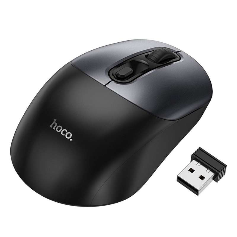 SPOTT-GR Hoco GM28 - Ασύρματο Ποντίκι 2.4G 1600 dpi - Μαύρο