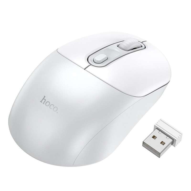 SPOTT-GR Hoco GM28 - Ασύρματο Ποντίκι 2.4G 1600 dpi - Γκρι