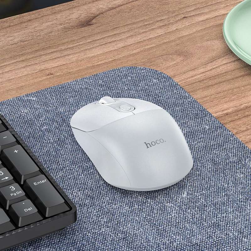 SPOTT-GR Hoco GM28 - Ασύρματο Ποντίκι 2.4G 1600 dpi - Γκρι