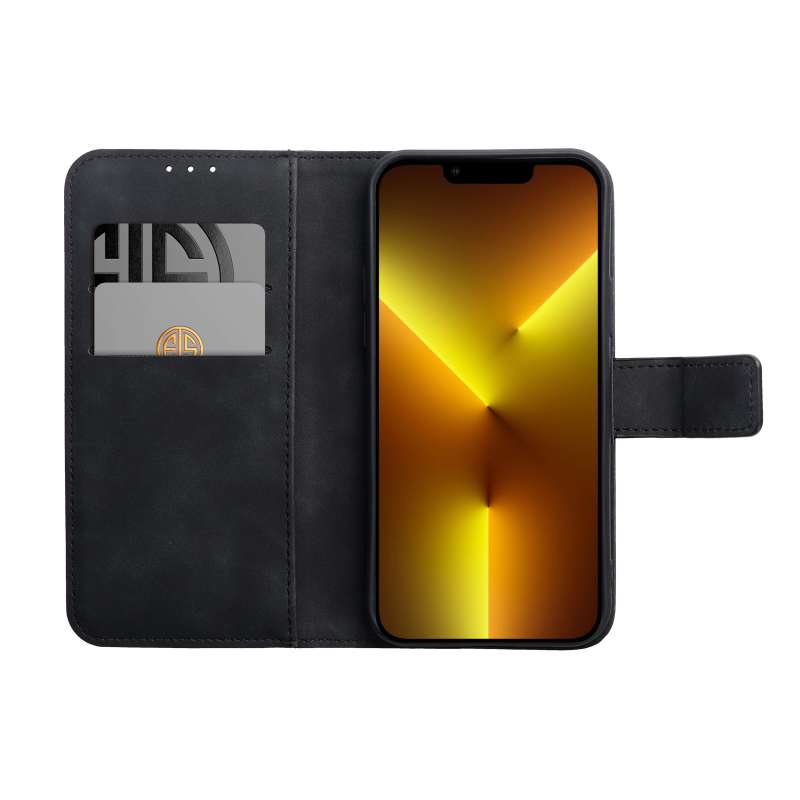 SPOTT-GR Tender Book Case - Θήκη Πορτοφόλι για Xiaomi Redmi 10C - Μαύρη