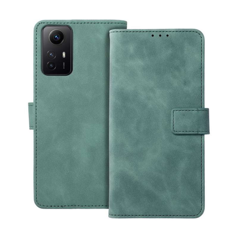 SPOTT-GR Tender Book Case - Θήκη Πορτοφόλι για Xiaomi Redmi Note 12S - Πράσινη